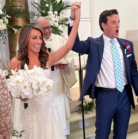 Wedding photo of Alyssa Farah and Justin Griffin Article continues below advertisement In 2021, she tied the knot with Griffin, who is the grandson of real estate developer Samuel A. . Alyssa farah wedding pictures